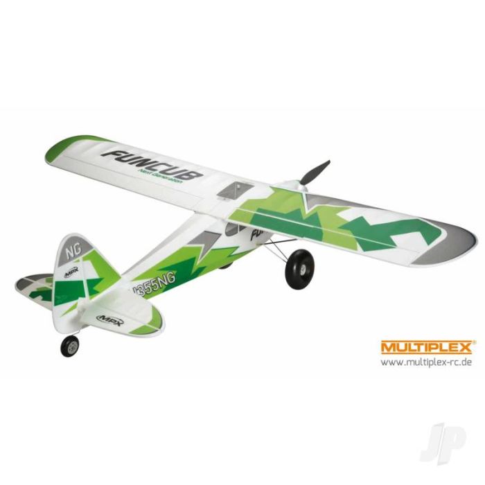 Multiplex RR FunCub NG (no Tx/Rx/Batt) - Green RC Model Plane