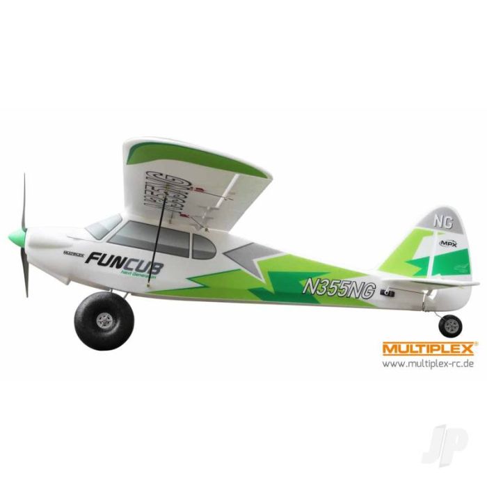Multiplex RR FunCub NG (no Tx/Rx/Batt) - Green RC Model Plane
