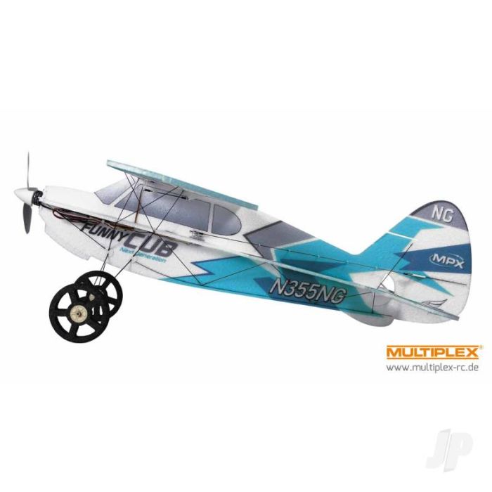 Multiplex FunnyCUB Indoor Edition NG Kit – Blue RC Model Plane