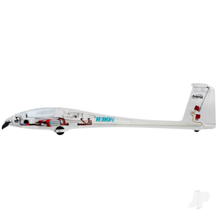 Multiplex Heron RR (no Tx/Rx/Batt) - RC Motor Glider Model Aircraft