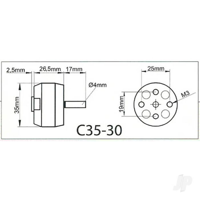Multiplex ROXXY BL Outrunner (C35-30-27) Brushless Electric Motor