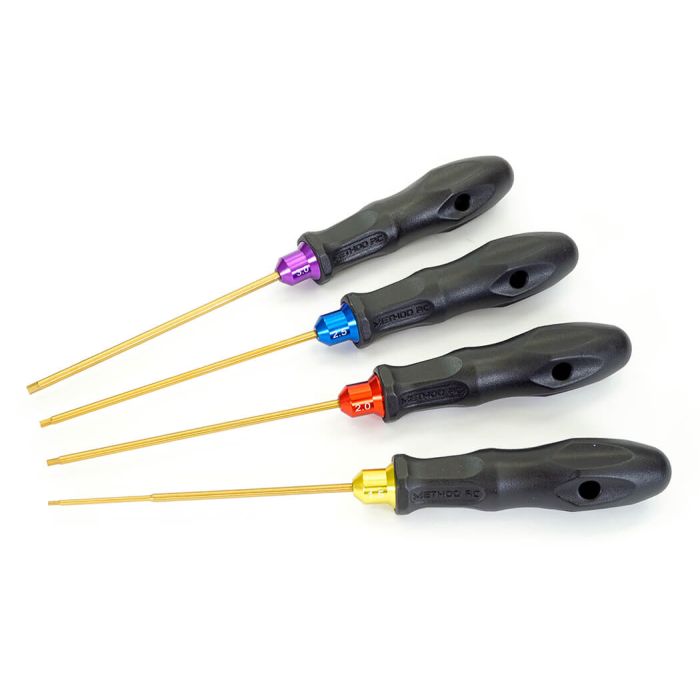 Method 4 Piece Metric Hex Driver Set (1.5/2.0/2.5/3.0mm)