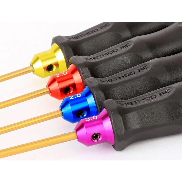 Method 4 Piece Metric Hex Driver Set (1.5/2.0/2.5/3.0mm)