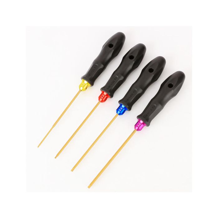 Method 4 Piece Metric Hex Driver Set (1.5/2.0/2.5/3.0mm)