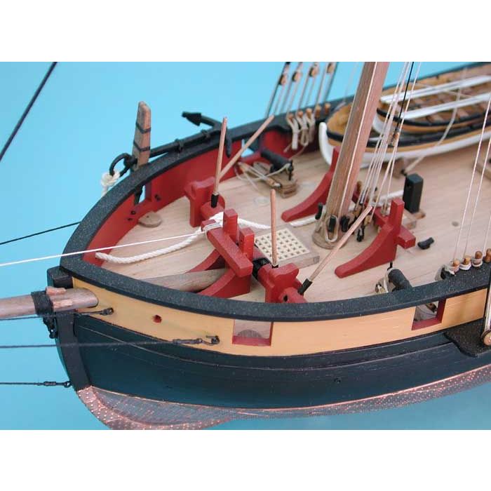 Caldercraft HM Schooner Pickle Wood Kit 1:64 Scale 
