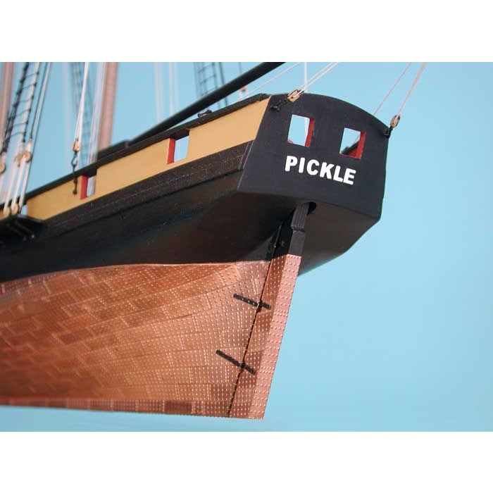Caldercraft HM Schooner Pickle Wood Kit 1:64 Scale 
