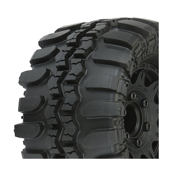 PROLINE INTERCO TSL SX S.SWAMP 2.8" TYRES ON RAID 6x30 BLK WH