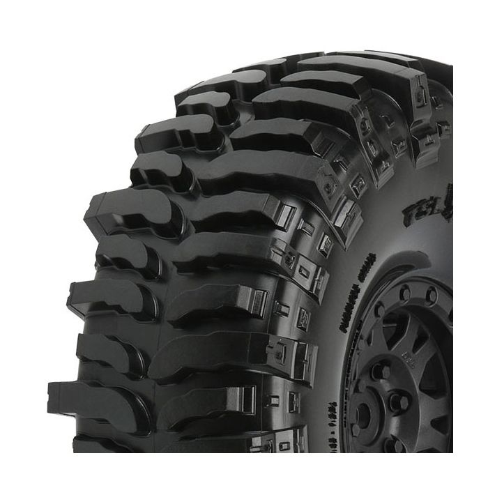 PROLINE INTERCO BOGGER 1.9" G8 TYRES ON IMPULSE BLK B/LOCK