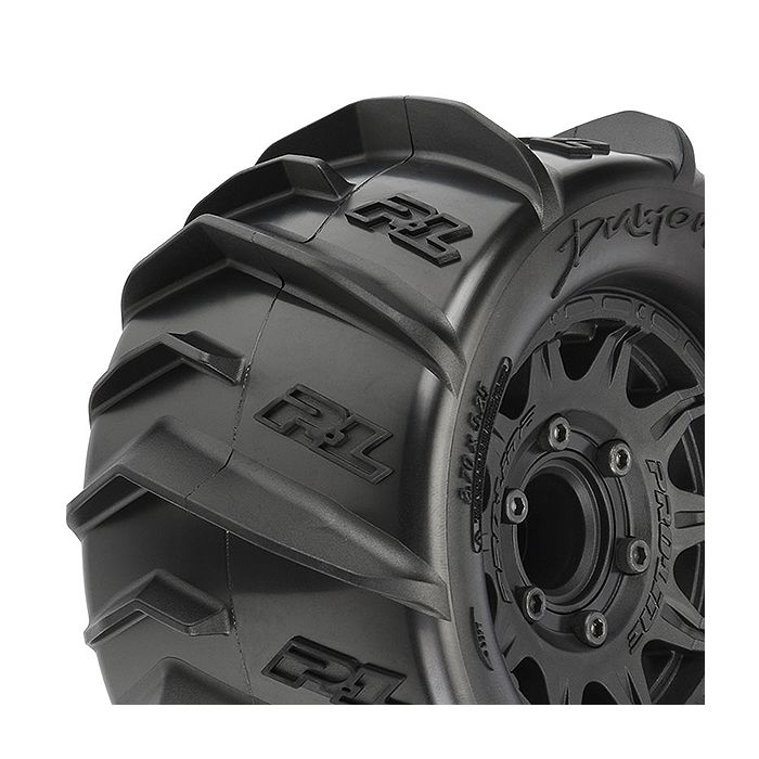 Proline Dumont 2.8" Sand Tyres Raid Blk 6x30 R/Hex 12mm Wheel