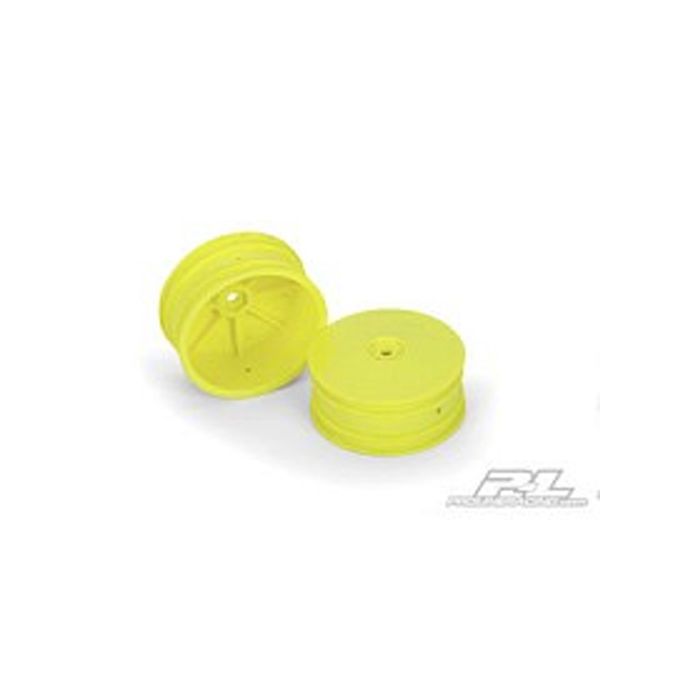 PROLINE VELOCITY 2.2 HEX FRONT YELLOW WHEELS B44.1 For RC Car