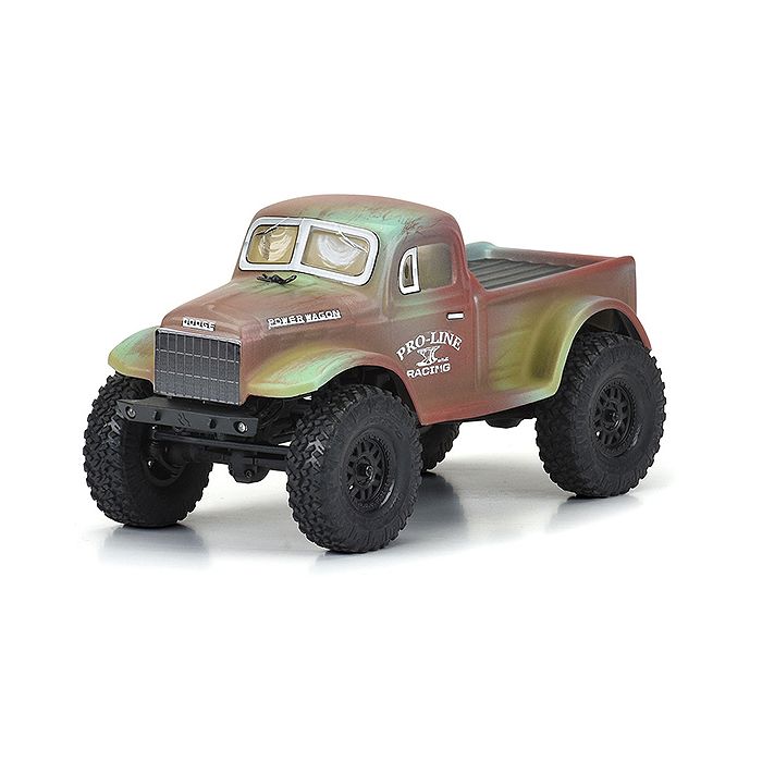 Proline 1946 Dodge Power Wagon Clear Body For Scx24 Jlu