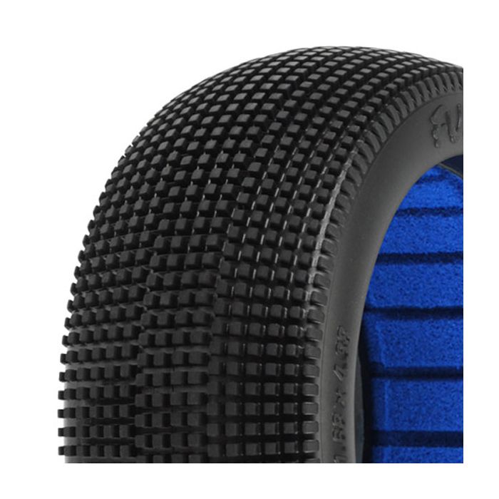 PROLINE FUGITIVE S2 MEDIUM 1/8 BUGGY TYRES W/CLOSED CELL