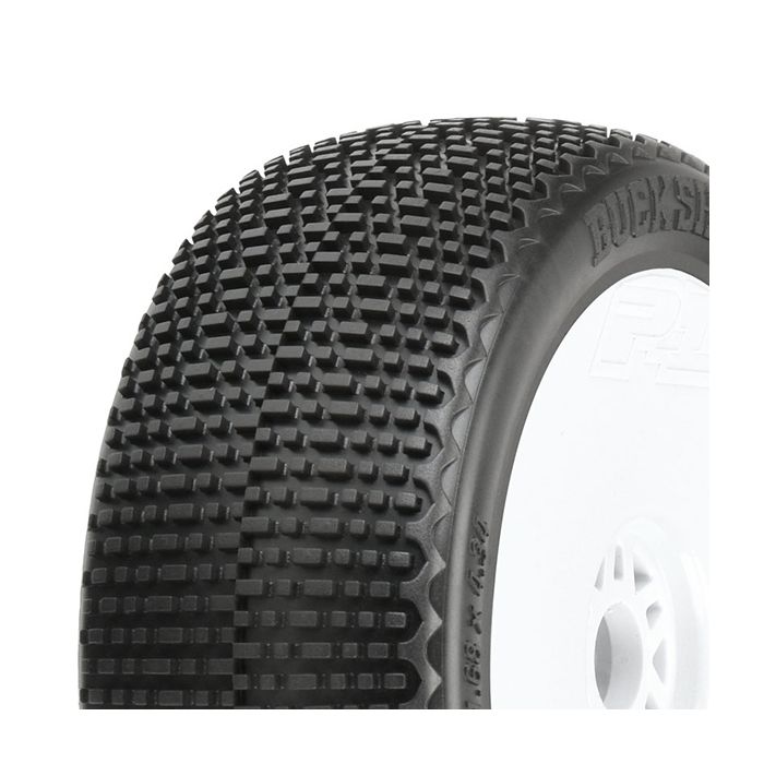 PROLINE BUCKSHOT M3 PREMOUNT VELOCITY V2 WHITE WHEELS (2)
