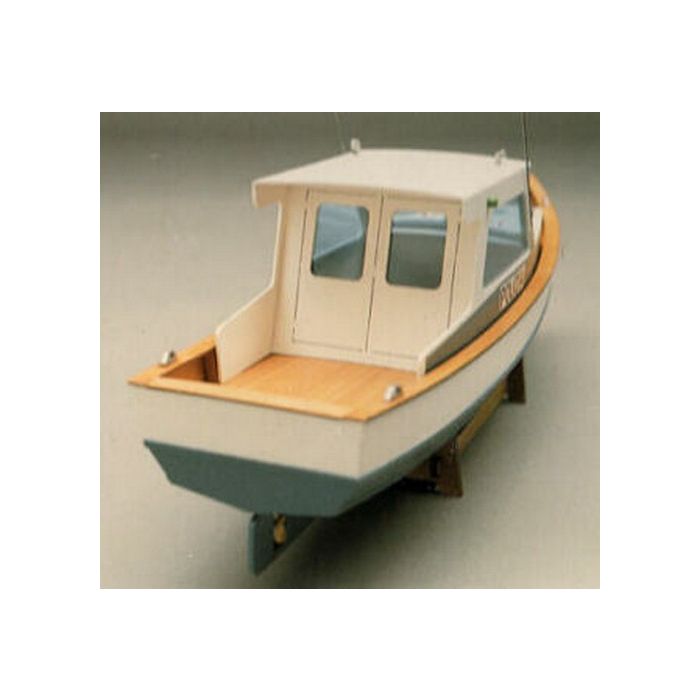 Mantua Police Boat Motor Launch 1:35 Scale Wood Ship Kit 