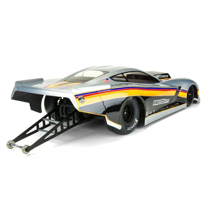 Proline Protoform Chevrolet Corvette C7 Pro Mod RC Drag Car Clear Body (Slash)