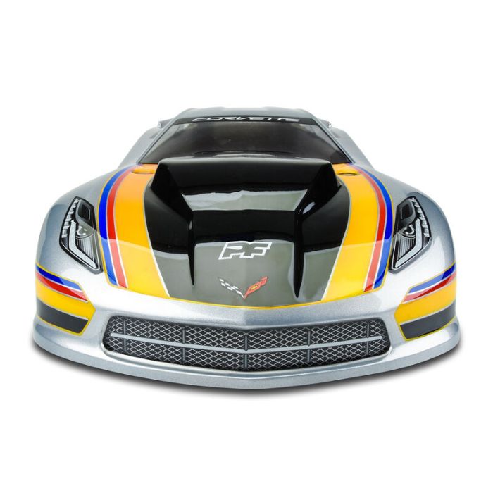 Proline Protoform Chevrolet Corvette C7 Pro Mod RC Drag Car Clear Body (Slash)