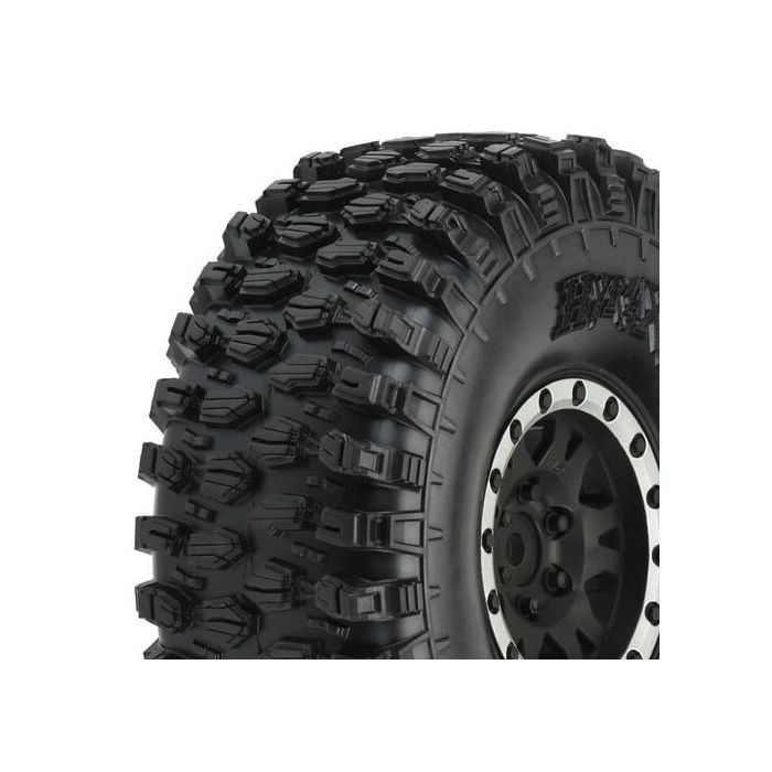 Proline Hyrax 1.9" Predator On Impulse Blk/Silv B/Lock Wheels