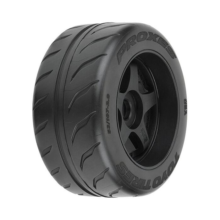 Proline Toyo Proxes 53/107 2.9 S3 Belted Tyre / Black 17mm Wh