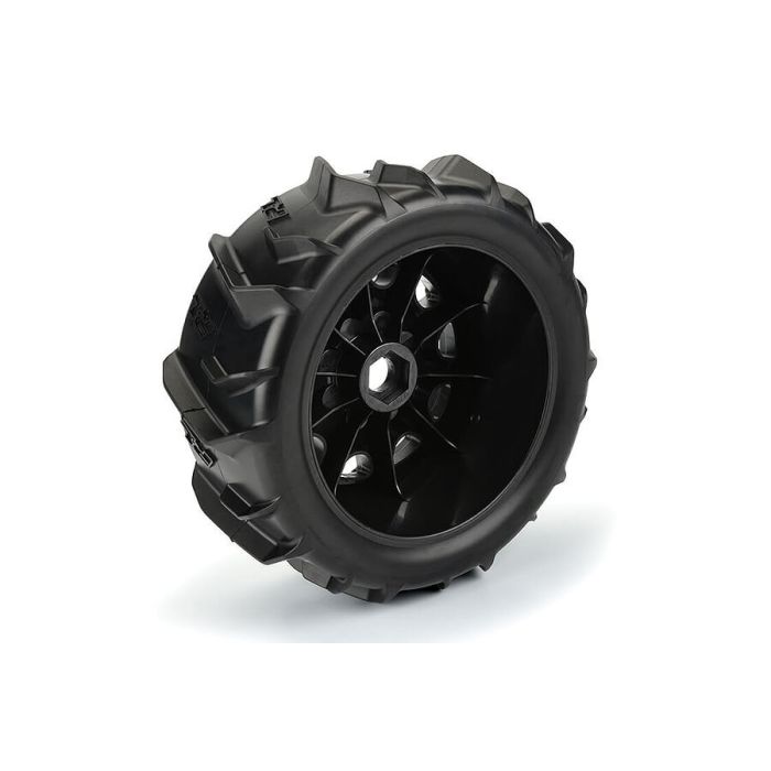 Proline Dumont Paddle Sand/Snow On 5.7" Raid Black Wheels