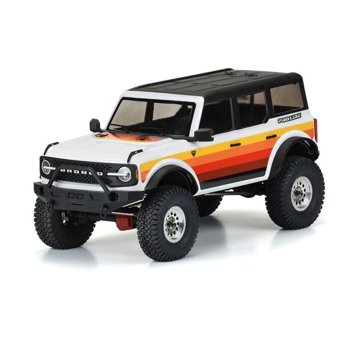 Proline 2021 Ford Bronco Clear Body Set + Acc (313mm)