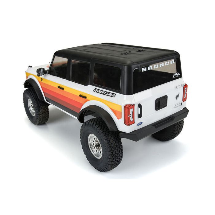 Proline 2021 Ford Bronco Clear Body Set + Acc (313mm)