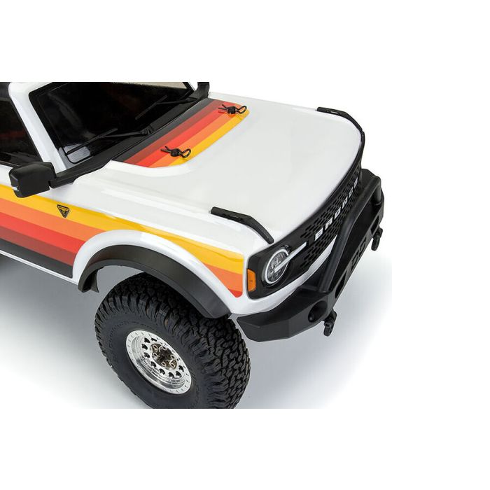 Proline 2021 Ford Bronco Clear Body Set + Acc (313mm)
