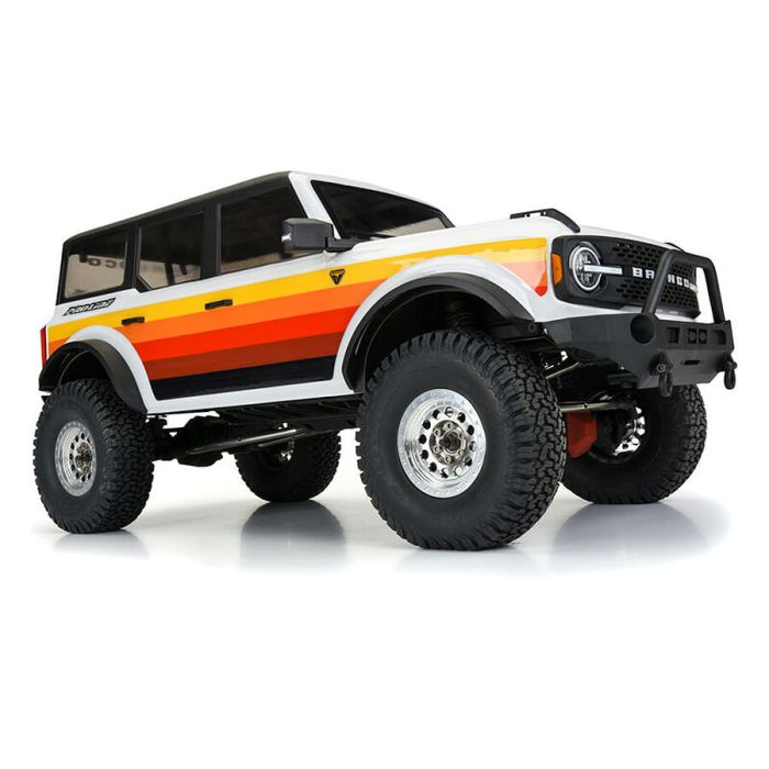 Proline 2021 Ford Bronco Clear Body Set + Acc (313mm)