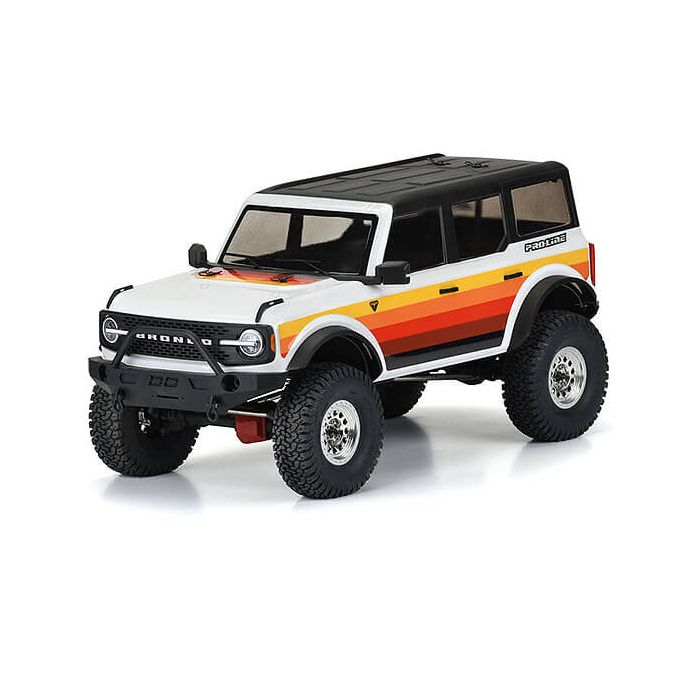 Proline 2021 Ford Bronco Clear Body Set + Acc (313mm)