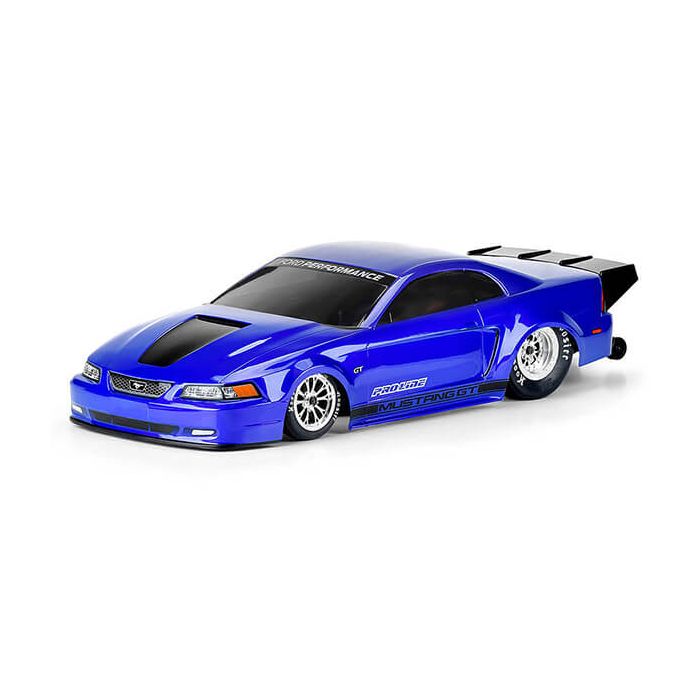 Proline 1999 Ford Mustang Clear Drag Body For 22s/Dr10