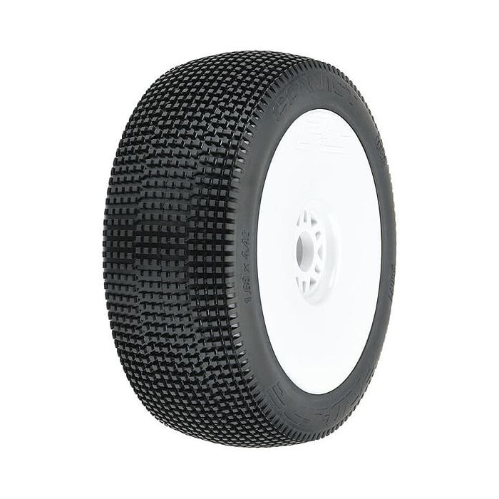 Proline 'Convict' S3 Premount Velocity V2 White Wheels (2)