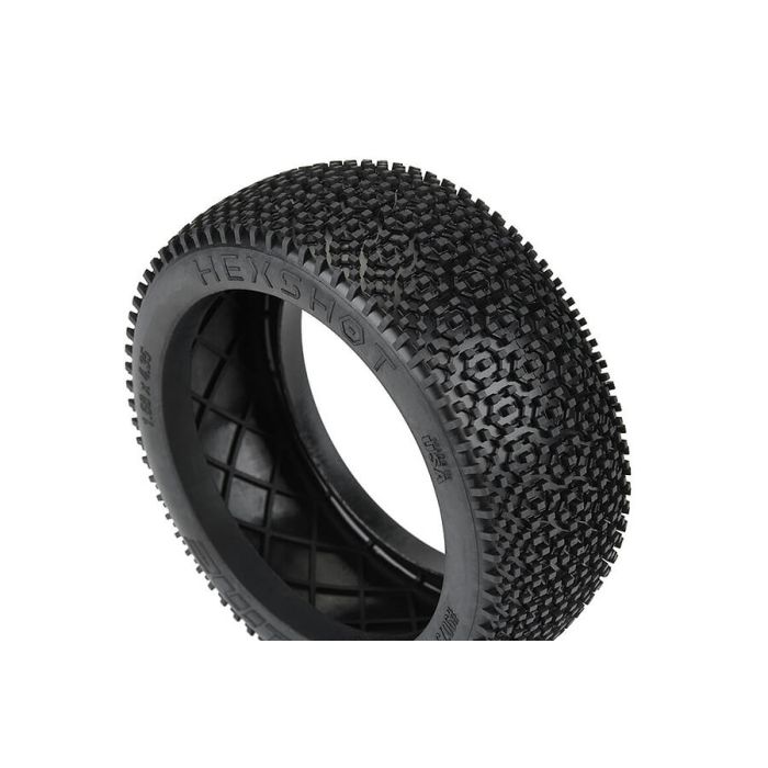 Proline Hex Shot M3 Soft 1/8 Buggy Tyres W/Closed Cell