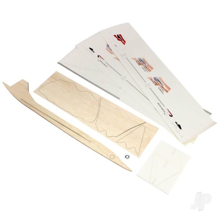 Concorde 50th Anniversary Large Balsa Freeflight Kit with History Sheet & Pilot Logbook