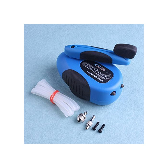 Prolux Fast Fueller Nitro / Gasoline Petrol Hand Fuel Pump - Blue