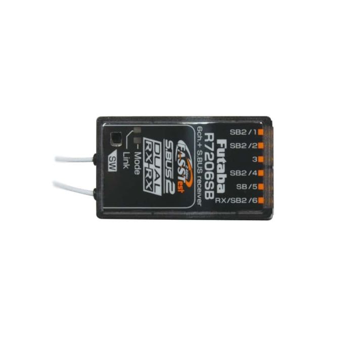 Futaba R7206SB 6-channel Air Receiver (18-channel S.Bus) FASSTest