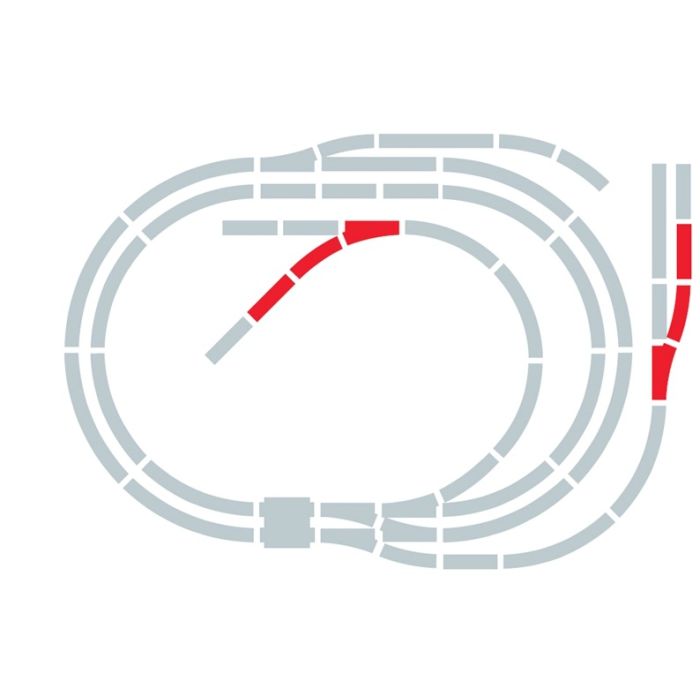 Hornby R8226 Track Extension Pack F