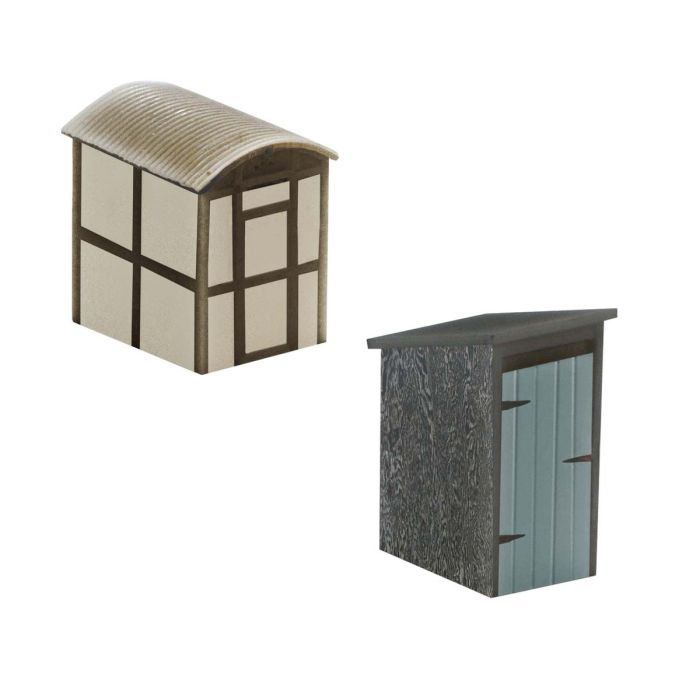 R9782 Utility Lamp Huts (2 Pack) - Hornby Train Accessories 00 Gauge