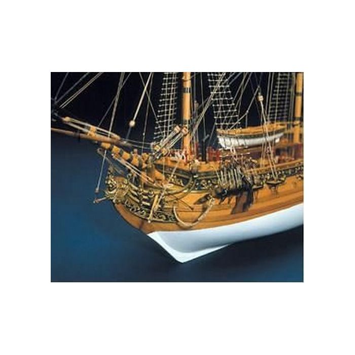 Mantua Panart 1749 Royal Caroline 1:47 Scale Kit - King George II Royal Yacht
