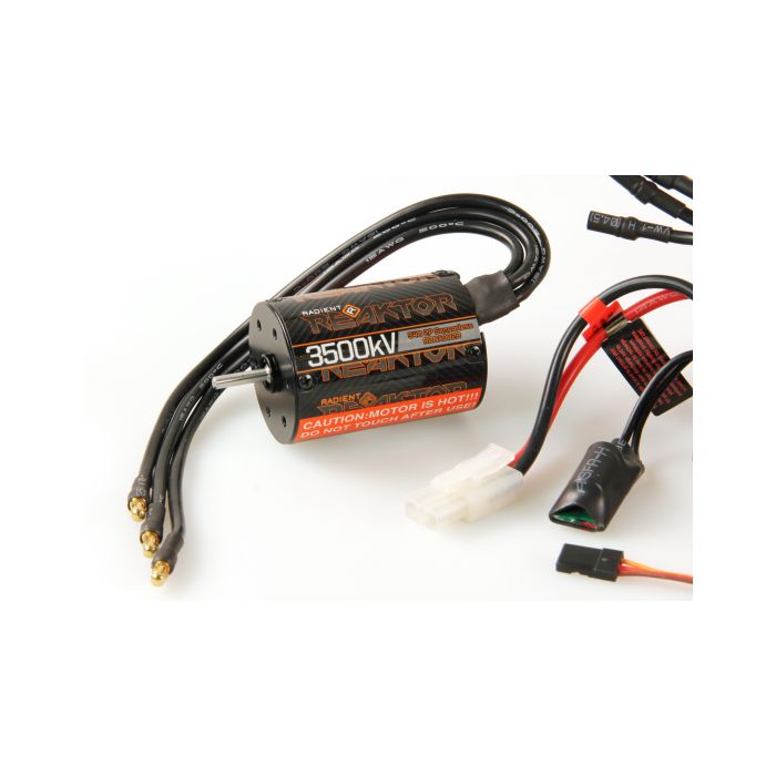 Radient Reaktor Brushless 3500KV Electric Motor and ESC Combo Upgrade