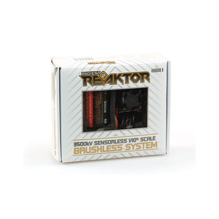 Radient Reaktor Brushless 3500KV Electric Motor and ESC Combo Upgrade