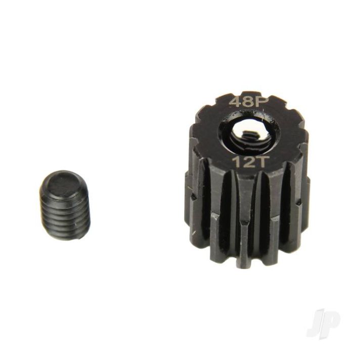 Radient Pinion Gear, 48P, Steel 12T 