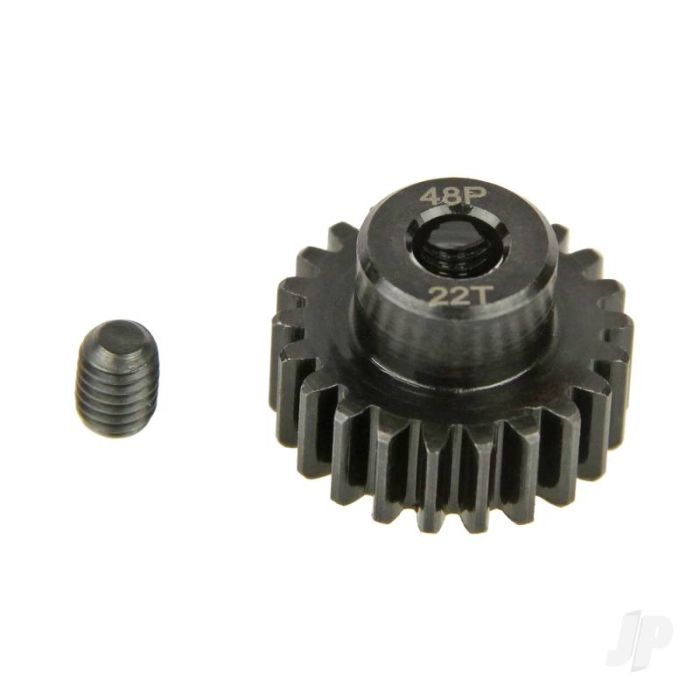 Radient Pinion Gear, 48P, Steel 22T 