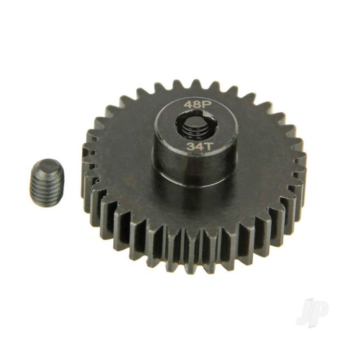 Radient Pinion Gear, 48P, Steel 34T 