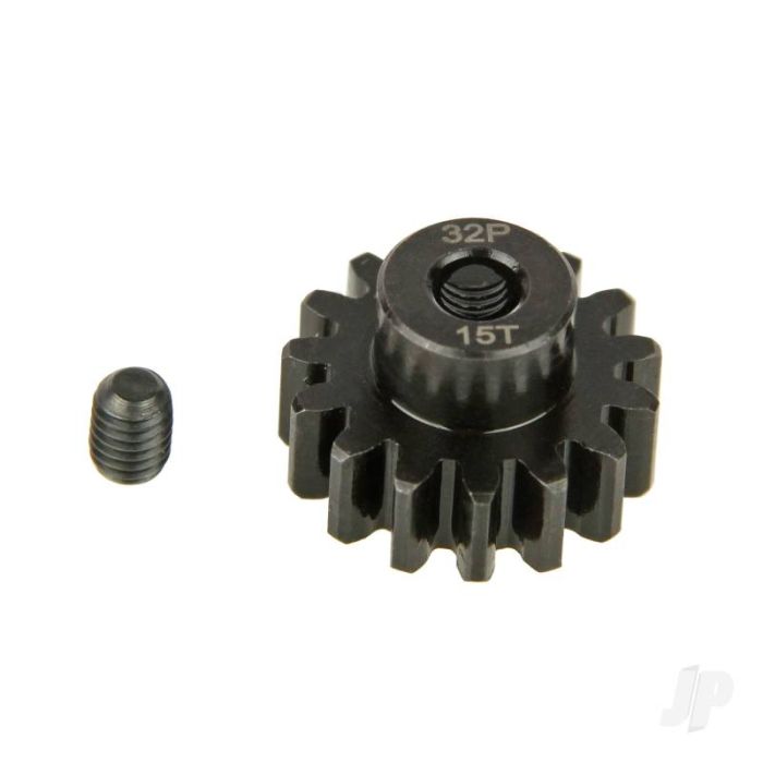 Radient Pinion Gear, 32P, Steel 15T 
