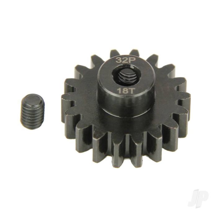 Radient Pinion Gear, 32P, Steel 18T 