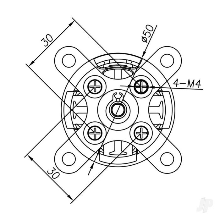 Radient Brushless Motor 5055 570KV (4-6S)