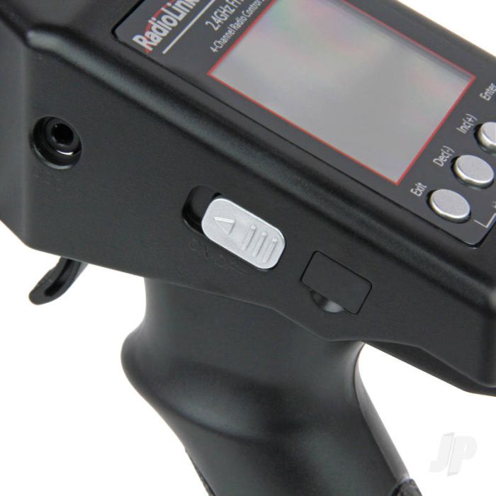 RadioLink RC4GS 2.4GHz 4-Channel RC Transmitter w/2x Receivers for Cars & Boats