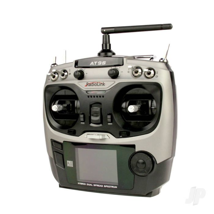 RadioLink AT9S 2.4GHz 10-Channel Transmitter with Receiver (Silver)
