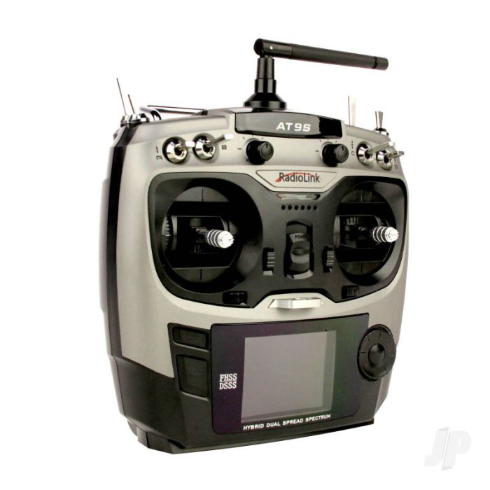 RadioLink AT9S 2.4GHz 10-Channel Transmitter with Receiver (Silver) (Mode 1)