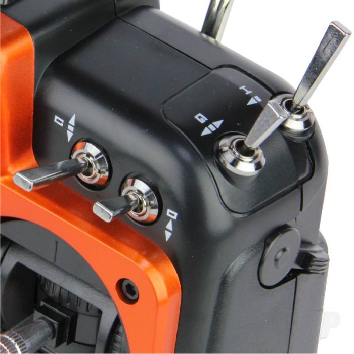 RadioLink AT10II 2.4GHz 12-Channel Transmitter with Receiver (Orange) (Mode 1)