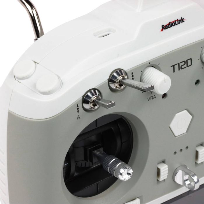 RadioLink T12D 2.4GHz 12-Channel RC Transmitter w/R12F Receiver (Mode 2)